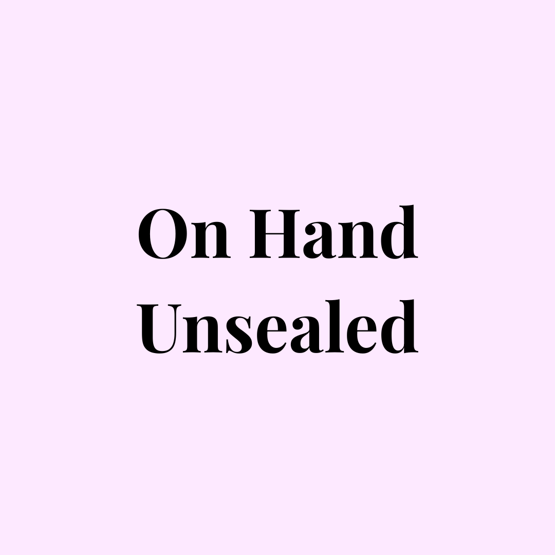 On Hand Unsealed