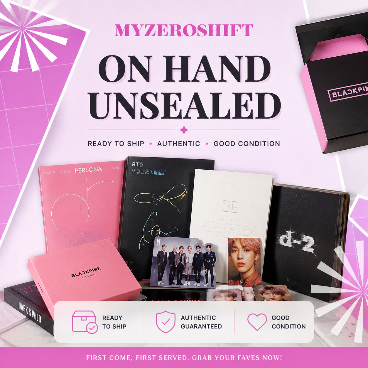 On Hand Unsealed